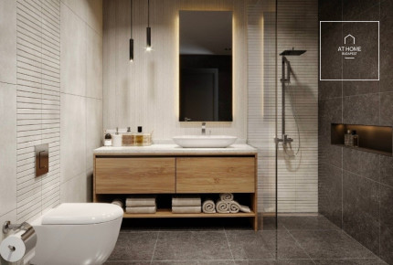 Panoramic 3-bedroom apartment in a newly built residential building in District XIII, Újlipótváros