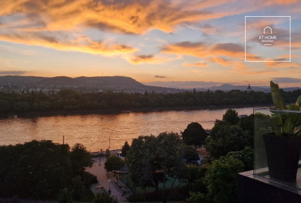 Panorámás 3 hálószobás lakás újépítésű társasházban XIII. kerület, Újlipótváros
