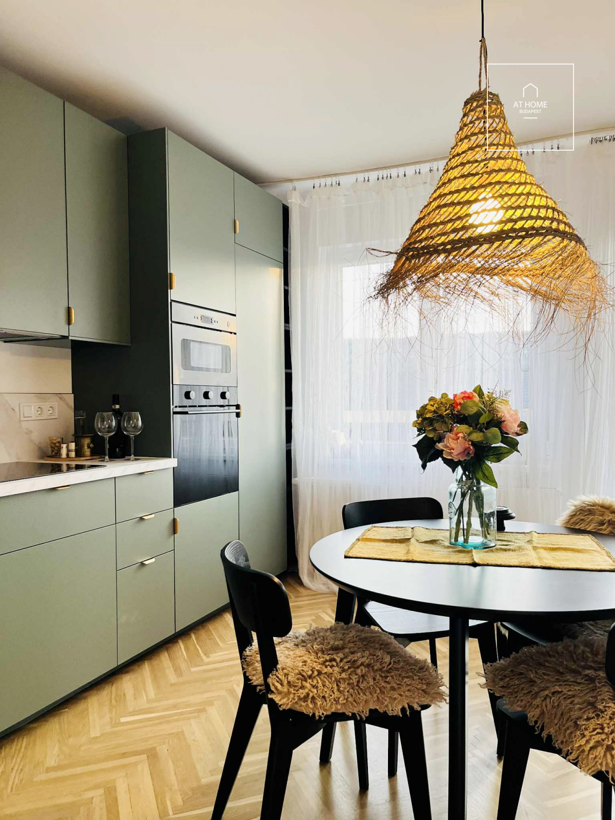 Renovated 48 m² Apartment with Views of János Hill in District II