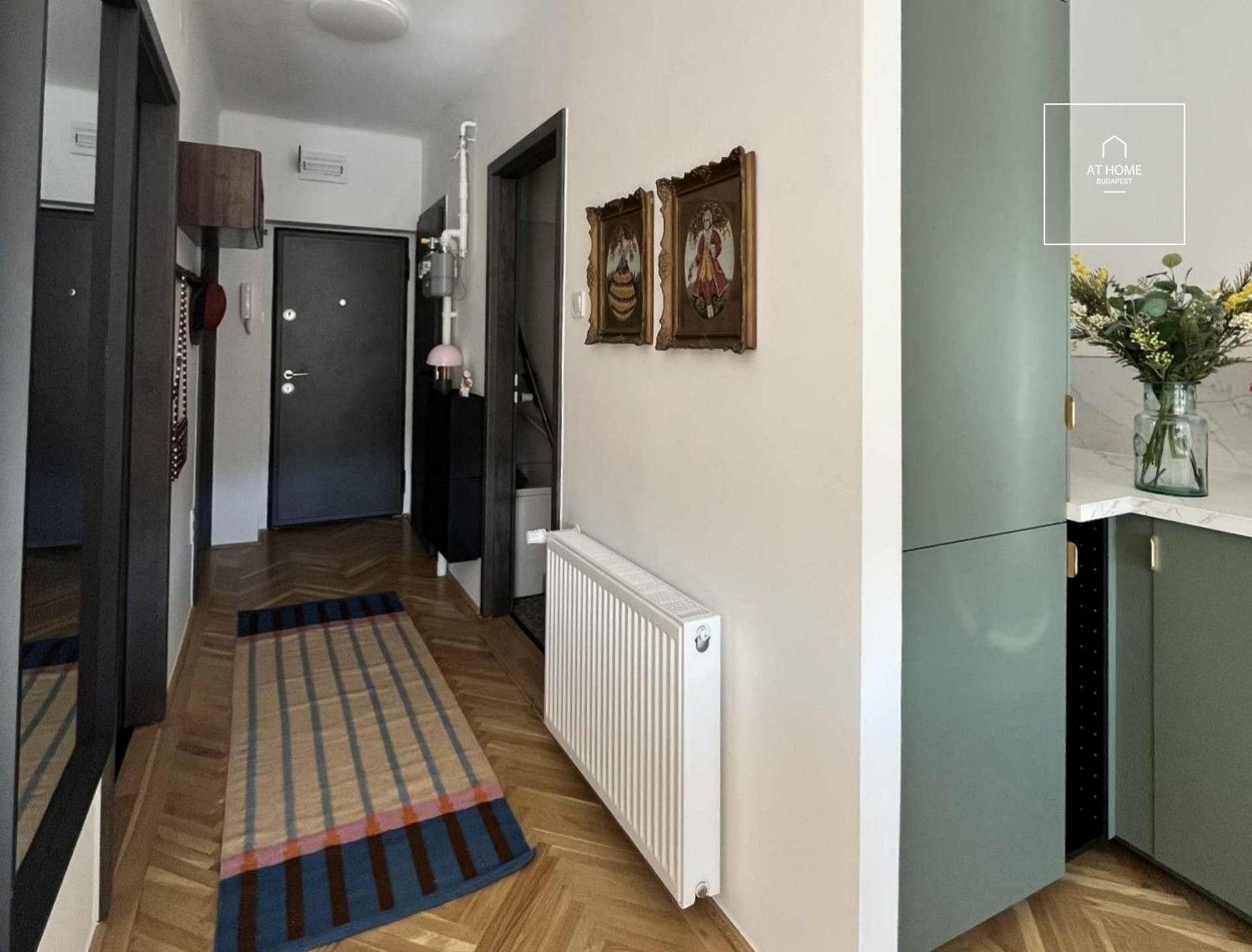 Renovated 48 m² Apartment with Views of János Hill in District II