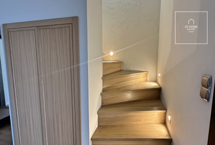 Spacious, Duplex Apartment with Panoramic View for Rent on Istenhegy – Private Garden and Sauna