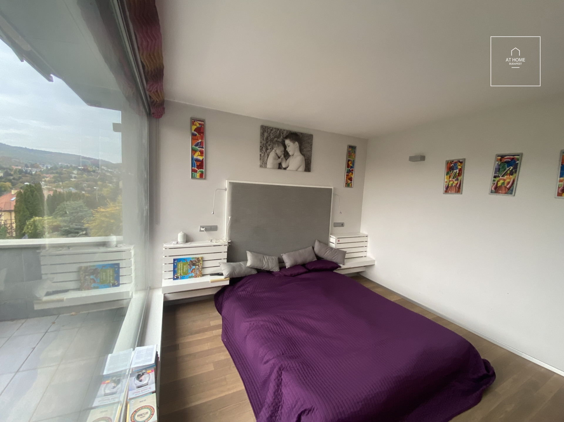 Panoramic 3-bedroom duplex apartment for rent in District II., Törökvész