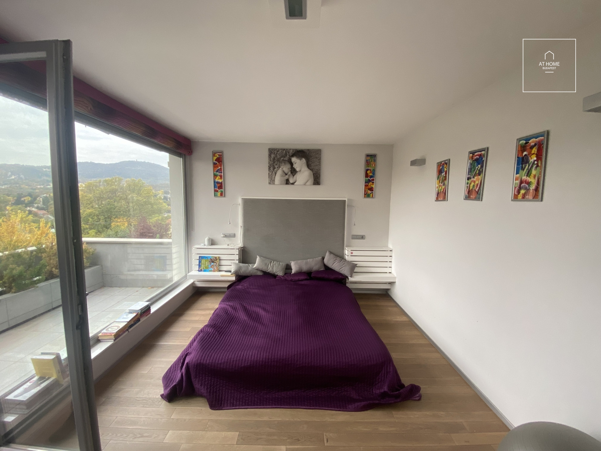 3 hálószobás panorámás duplex lakás kiadó a II. kerületben, Törökvész