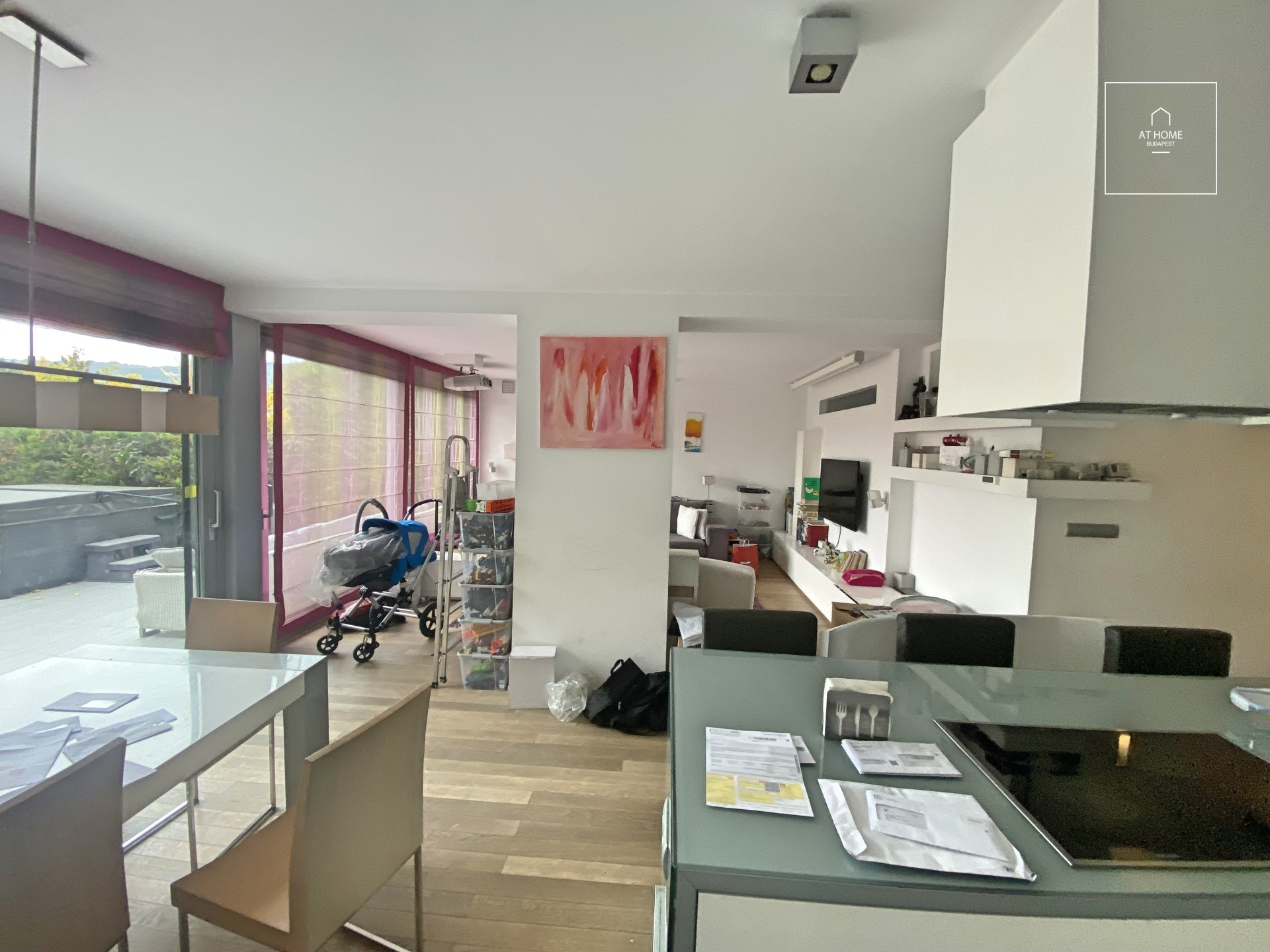 3 hálószobás panorámás duplex lakás kiadó a II. kerületben, Törökvész