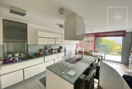 Panoramic 3-bedroom duplex apartment for rent in District II., Törökvész