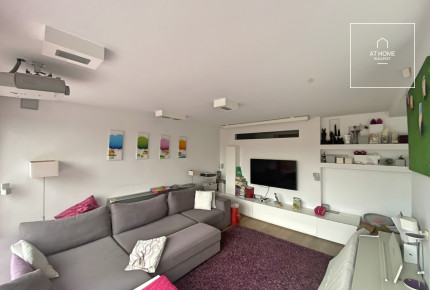 Panoramic 3-bedroom duplex apartment for rent in District II., Törökvész