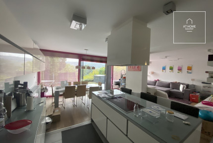 Panoramic 3-bedroom duplex apartment for rent in District II., Törökvész