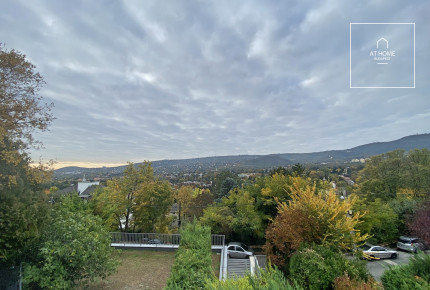 Panoramic 3-bedroom duplex apartment for rent in District II., Törökvész