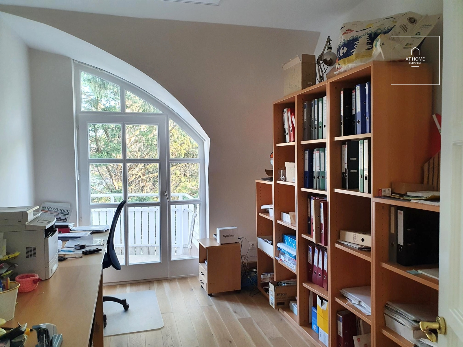 Renovated 152 sqm duplex apartment with a terrace in a private setting in District XII