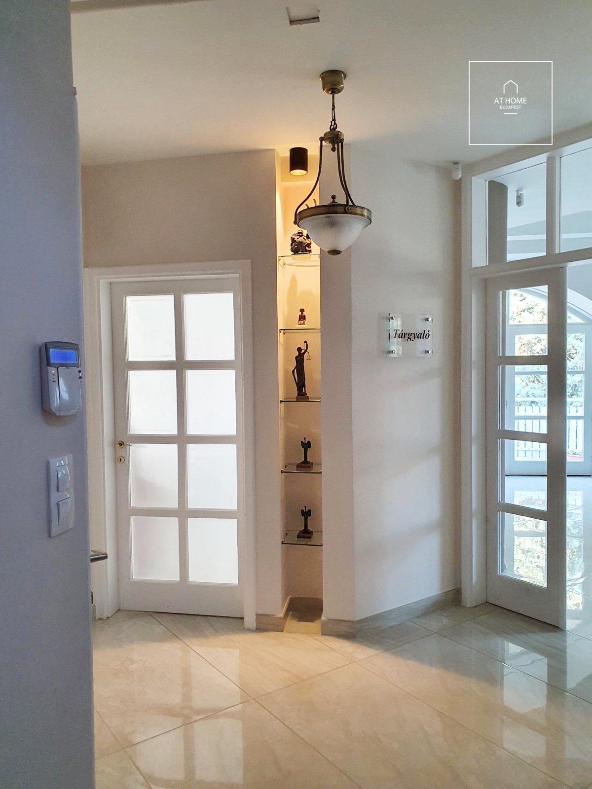 Renovated 152 sqm duplex apartment with a terrace in a private setting in District XII