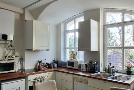 Renovated 152 sqm duplex apartment with a terrace in a private setting in District XII