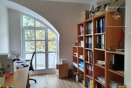 Renovated 152 sqm duplex apartment with a terrace in a private setting in District XII