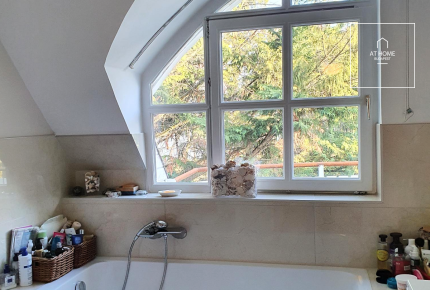 Renovated 152 sqm duplex apartment with a terrace in a private setting in District XII