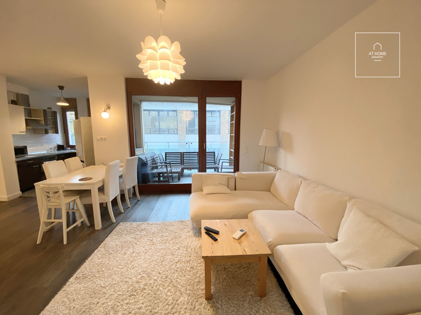 Garden-connected apartment for rent Budapest XIII. district Újlipótváros