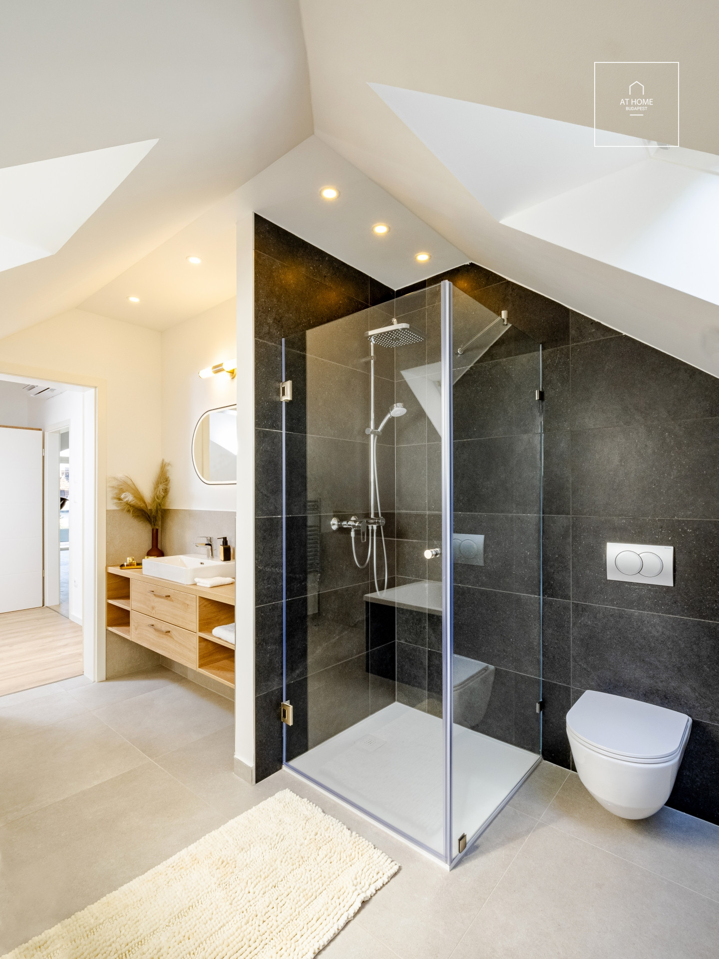 Newly built penthouse premium apartment Budapest II. district, Rózsadomb