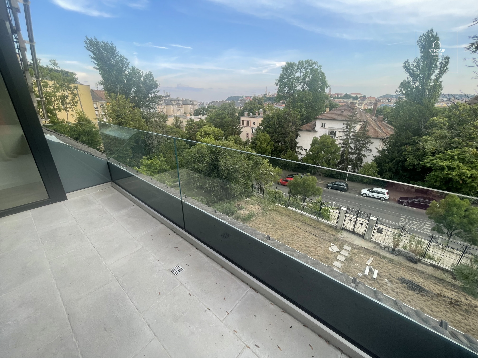 Newly built penthouse premium apartment Budapest II. district, Rózsadomb