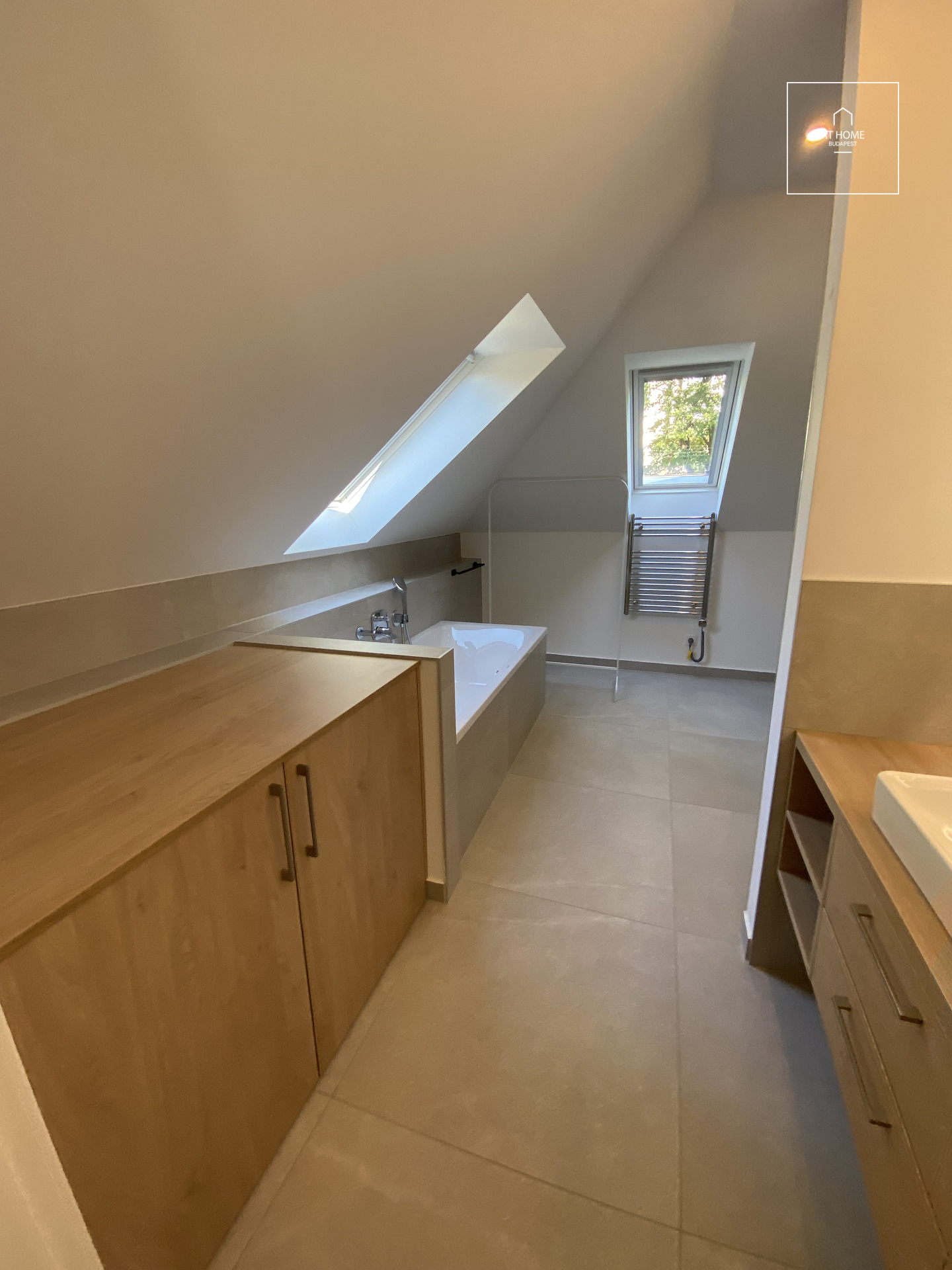 Newly built penthouse premium apartment Budapest II. district, Rózsadomb