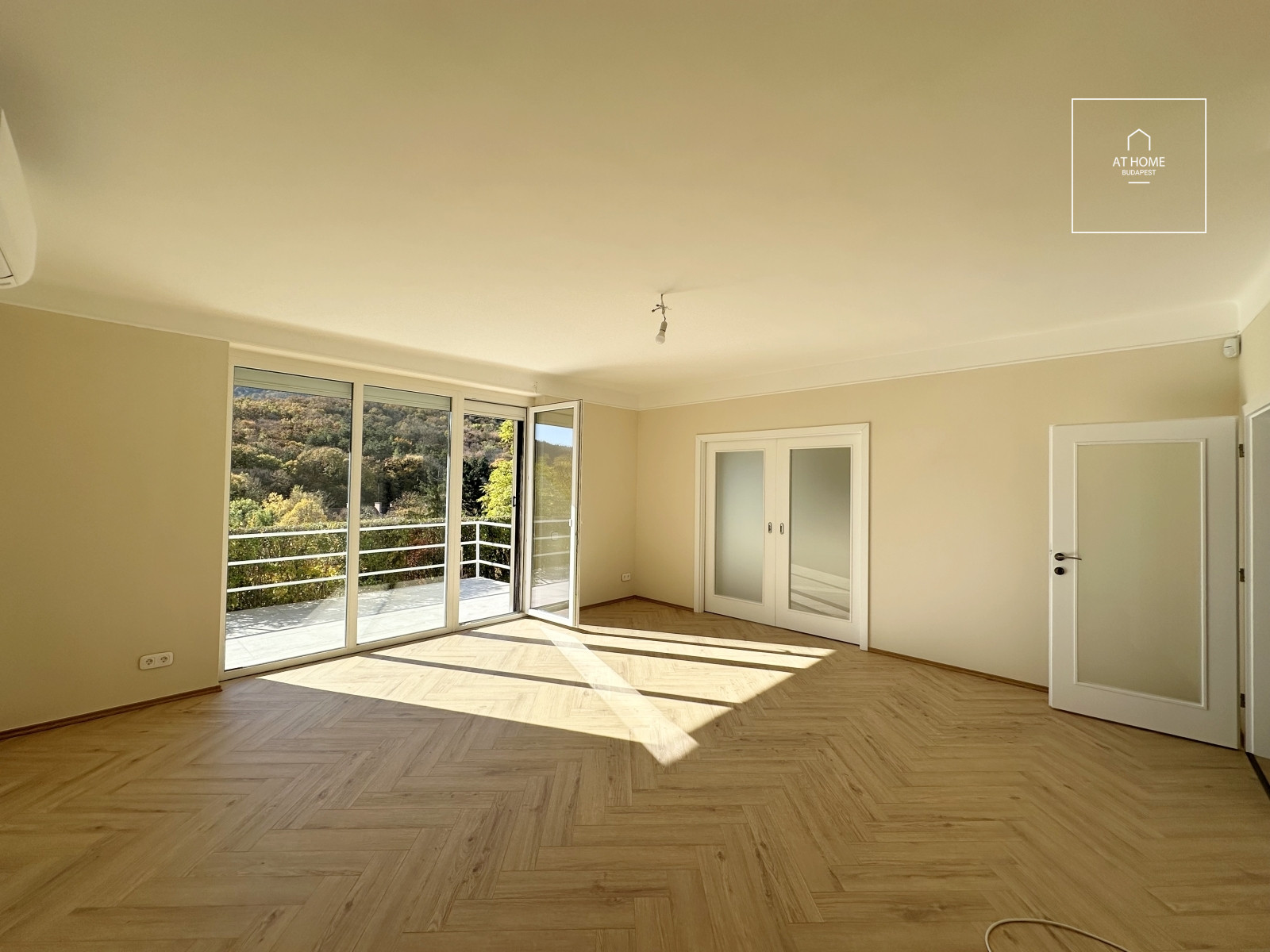 Newly renovated ground-floor apartment with garden access and a garage in District II