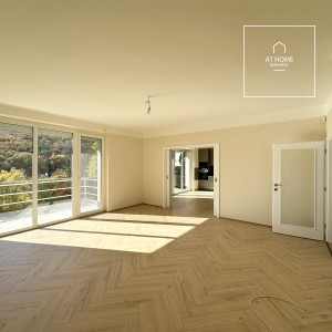 Newly renovated ground-floor apartment with garden access and a garage in District II