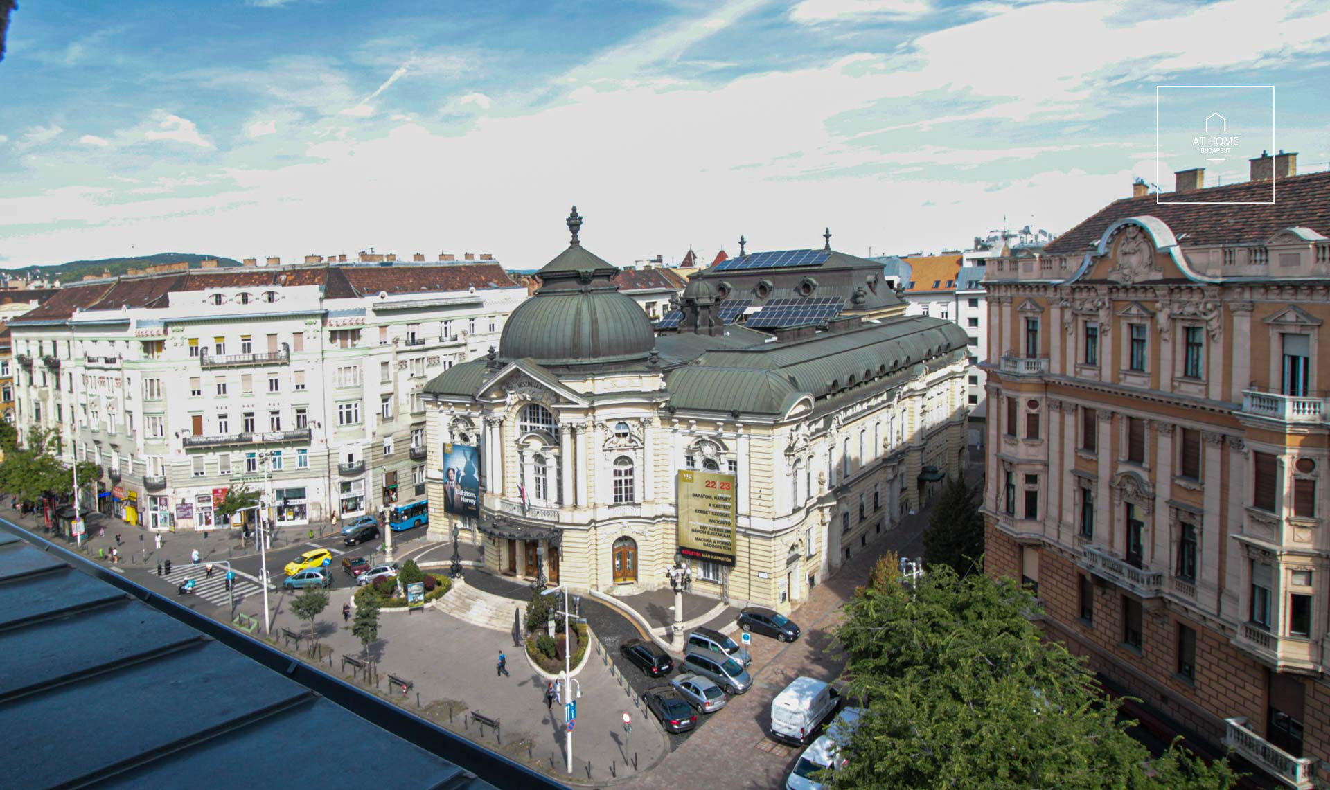 Exkluzív teraszos lakás kiadó Budapest V. kerület