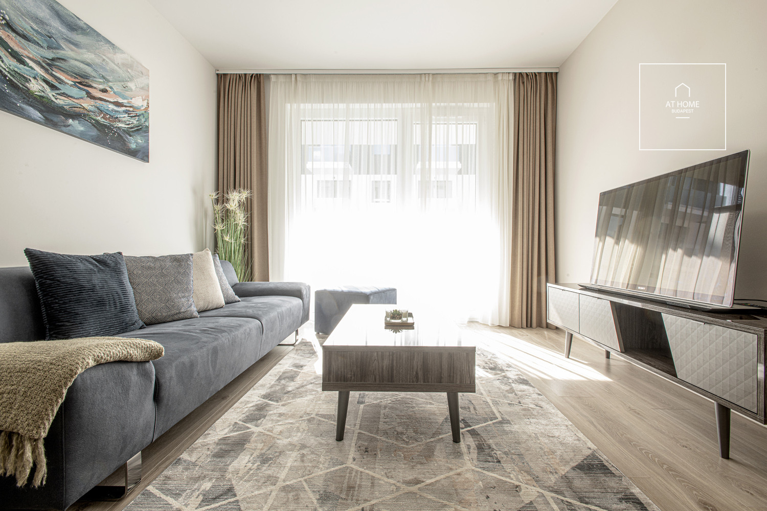 66nm-es 2 hálószobás lakás terasszal VI. kerület, Terézváros