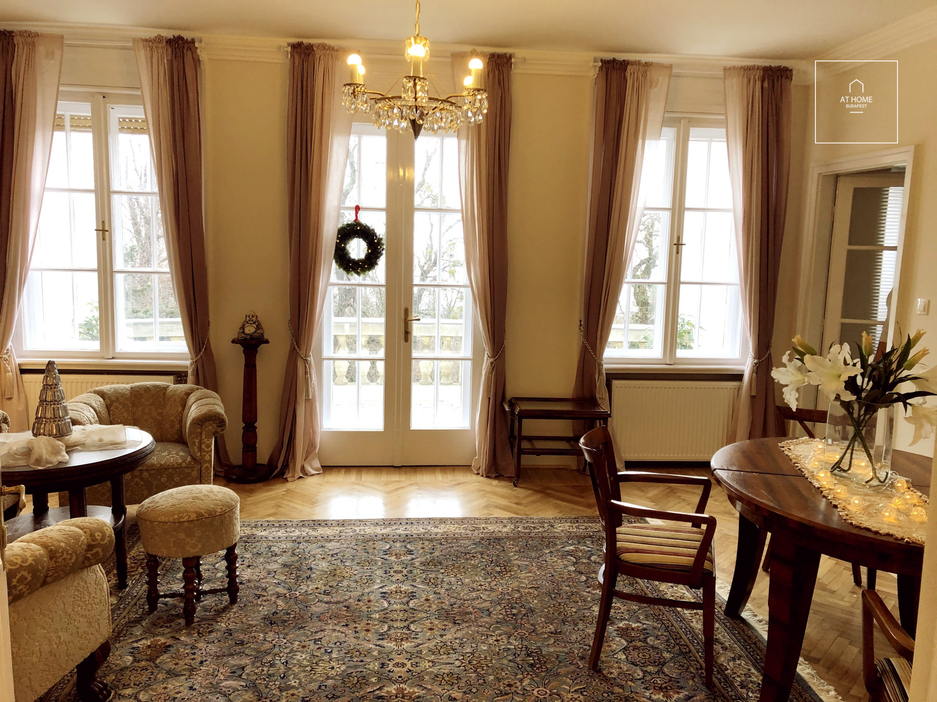 Sunny villa apartment for rent Budapest XII. district, Magasút