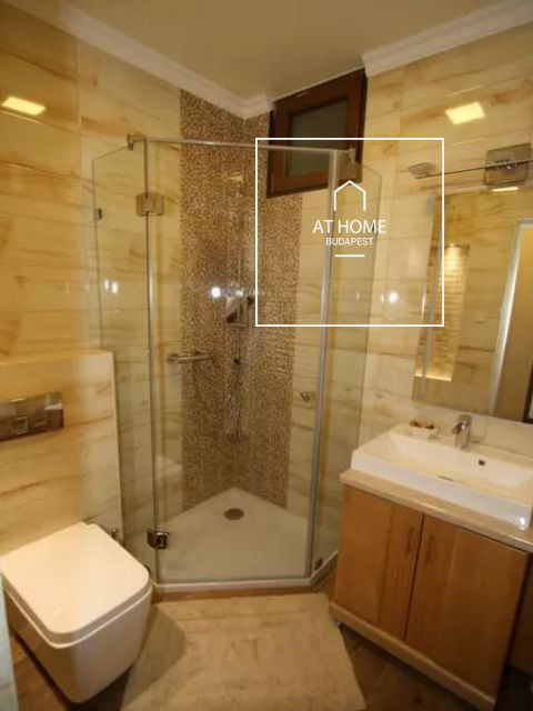 Elegant, fully furnished apartment with a built-in infrared sauna in District VI