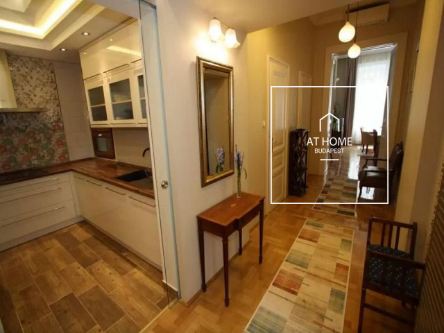 Elegant, fully furnished apartment with a built-in infrared sauna in District VI