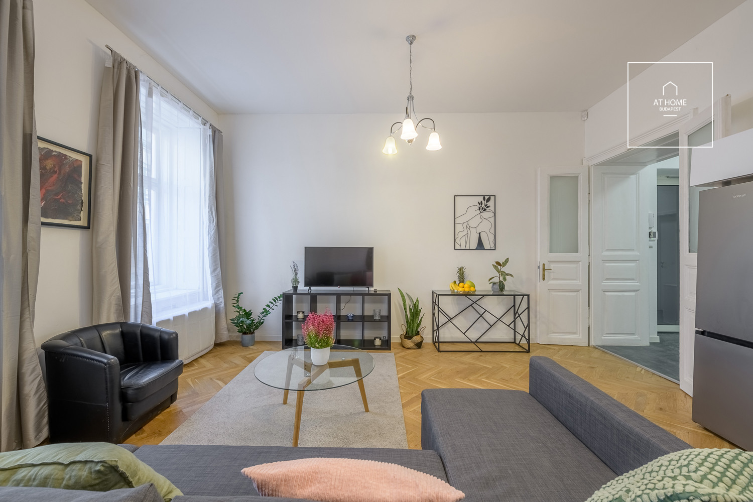 Newly built apartment with garden for rent in Budapest 6th district,  Külső-Terézváros