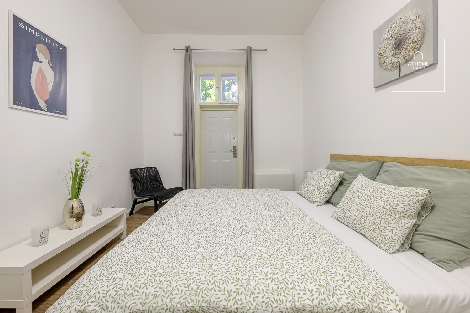 Newly built apartment with garden for rent in Budapest 6th district,  Külső-Terézváros