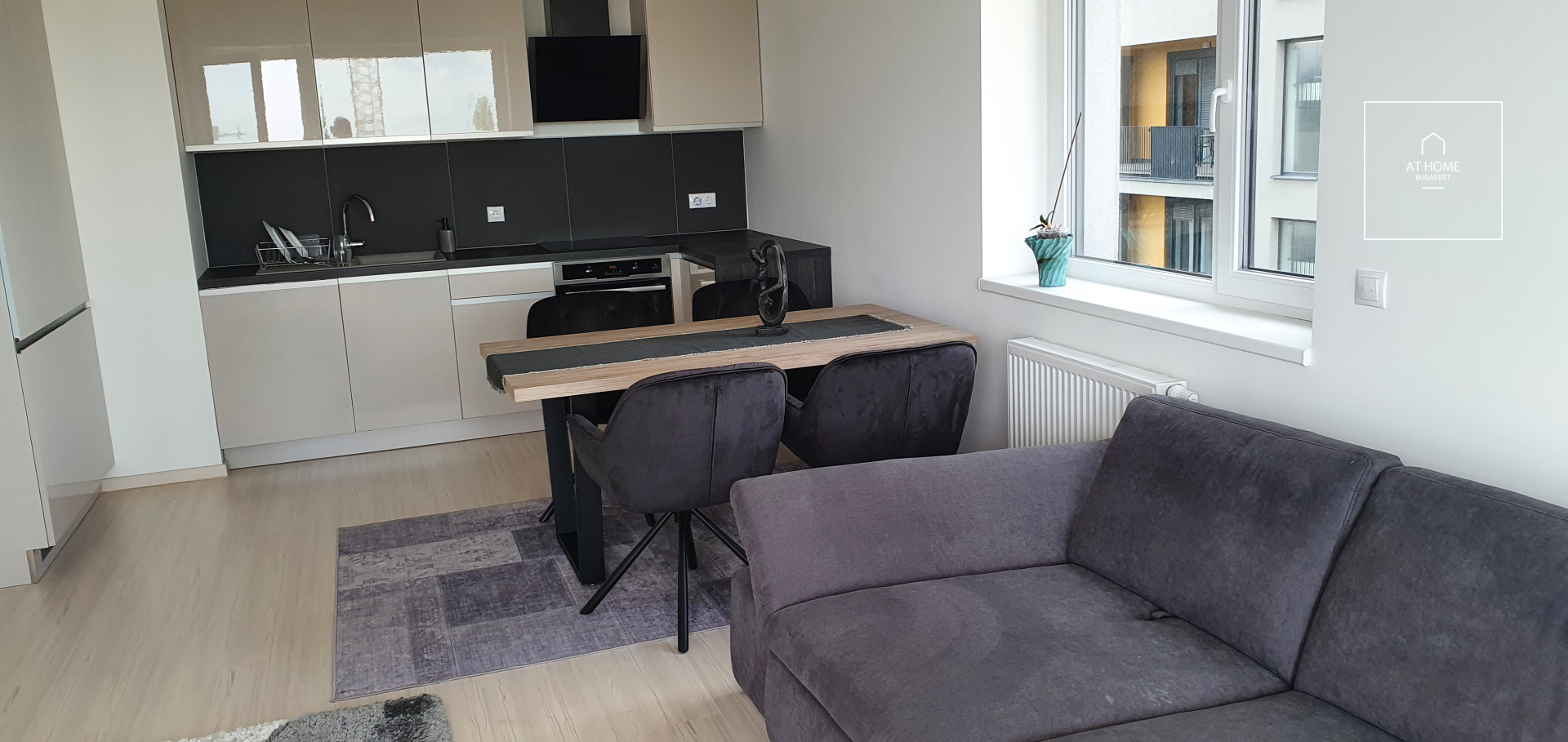 Luxury apartment with panoramic views, 10 sqm terrace, and 2 bedrooms at Budapart