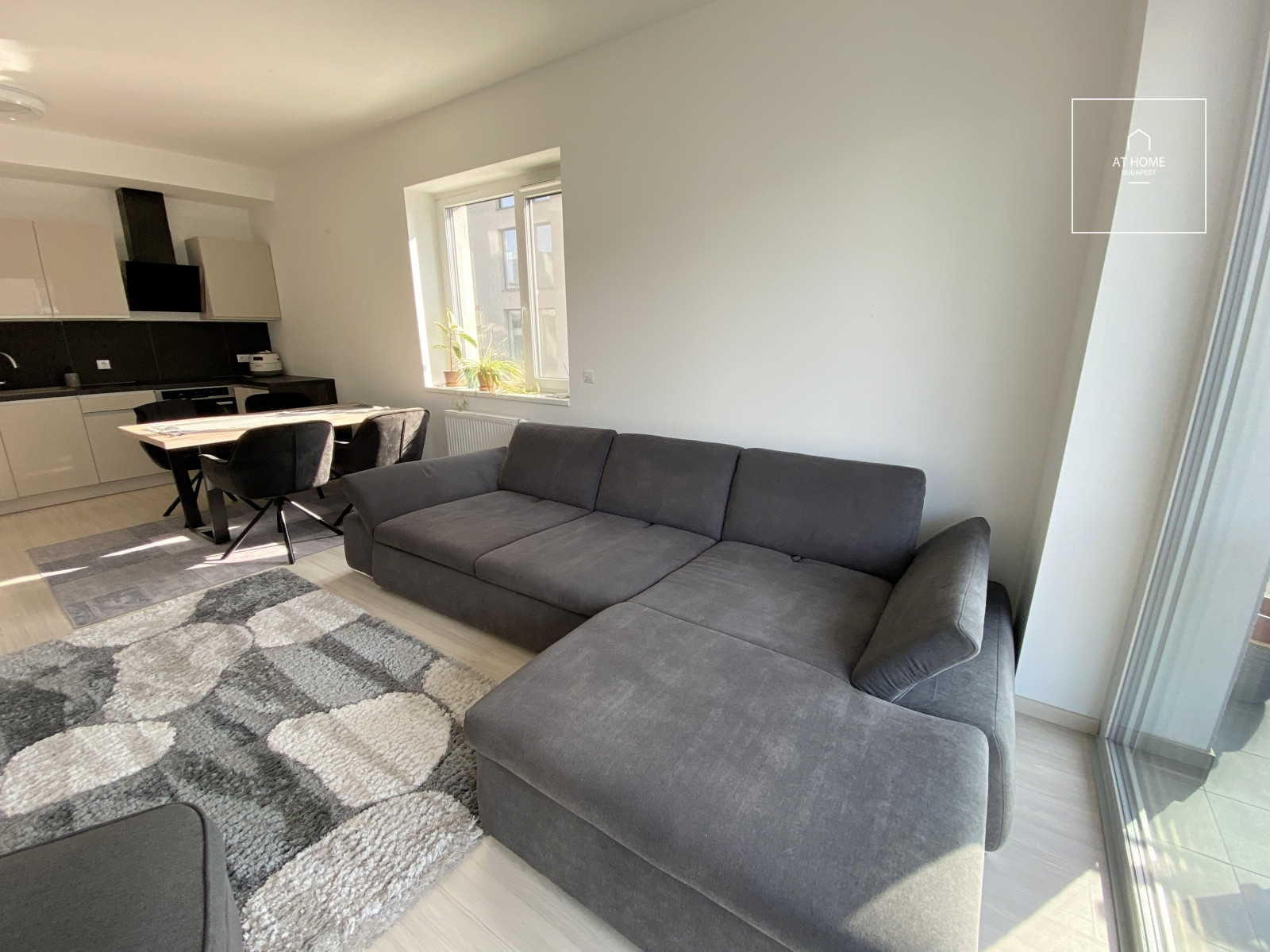 Luxury apartment with panoramic views, 10 sqm terrace, and 2 bedrooms at Budapart