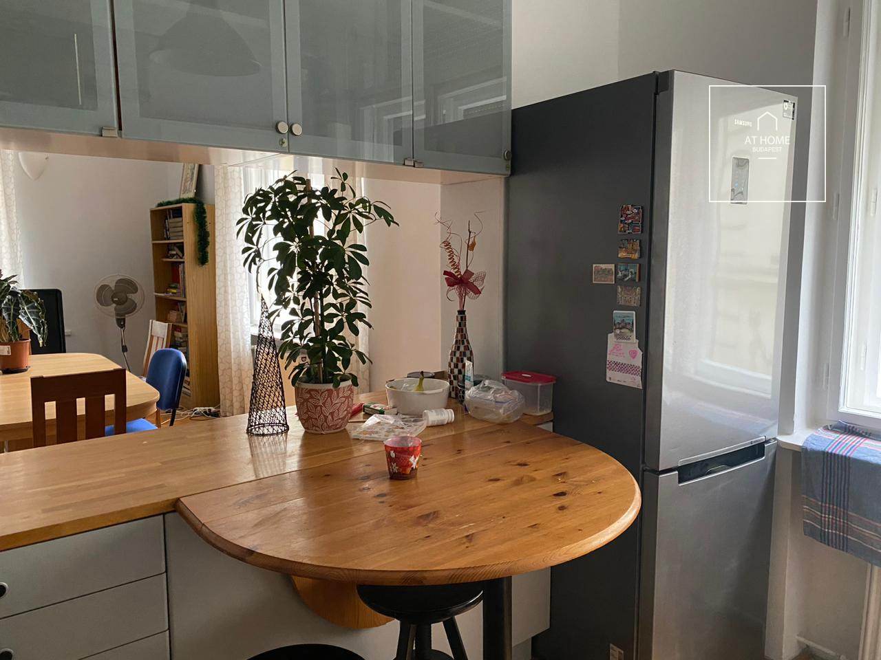 Two-bedroom apartment for rent in the heart of the city center, district 5