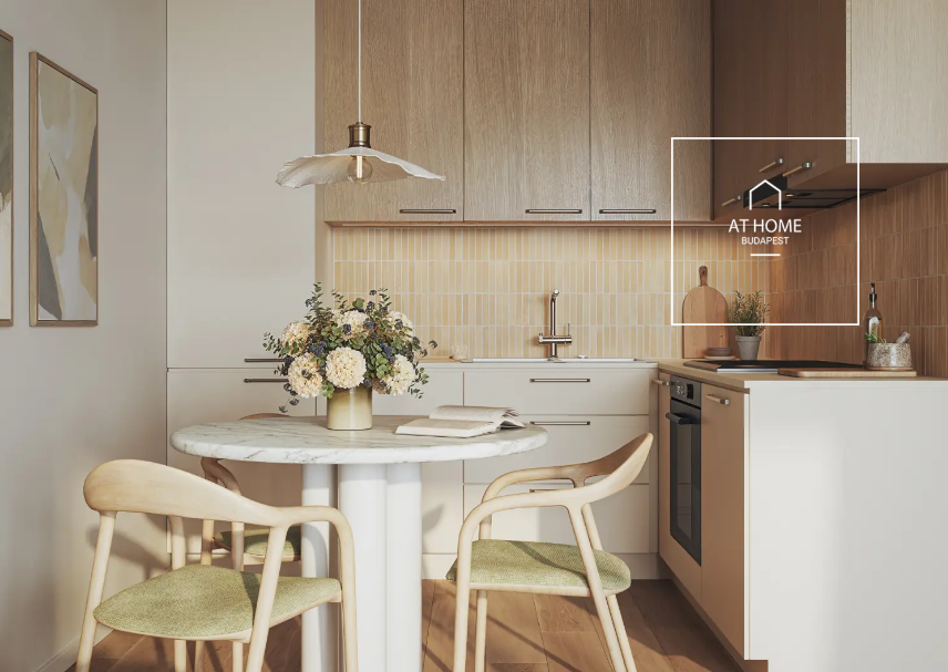 Újépítésű panorámás 2 hálószobás lakás terasszal Hévízen