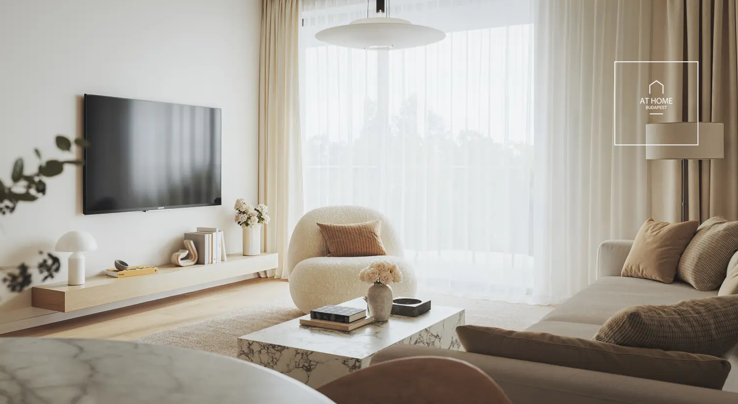 Newly built 2-bedroom apartment with panoramic views and terrace in Hévíz