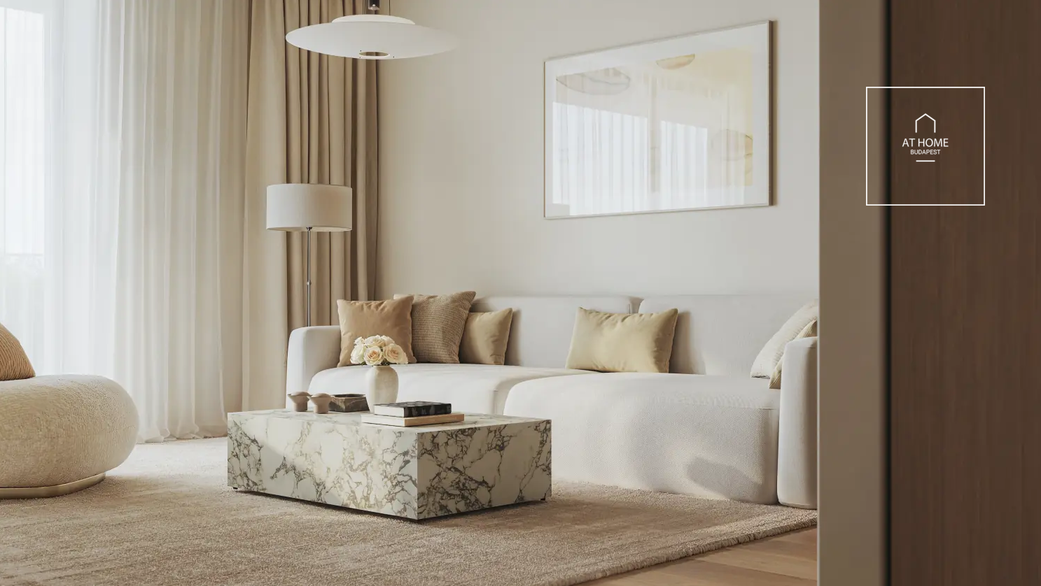 Newly built 1-bedroom apartment with panoramic views and terrace in Hévíz