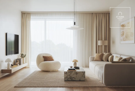 Newly built 1-bedroom apartment with panoramic views and terrace in Hévíz