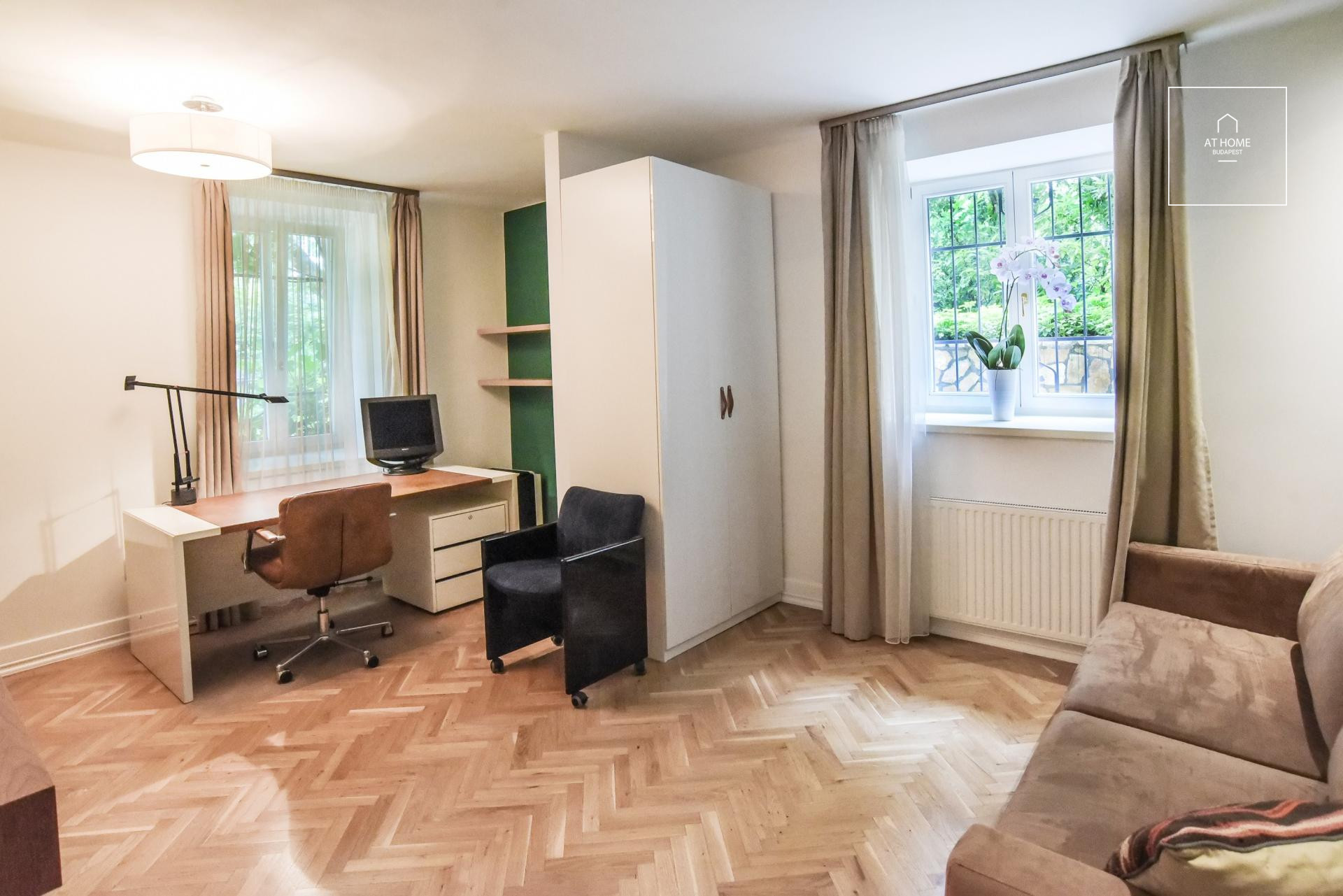 Stunning apartment for rent Budapest II. district, Rózsadomb