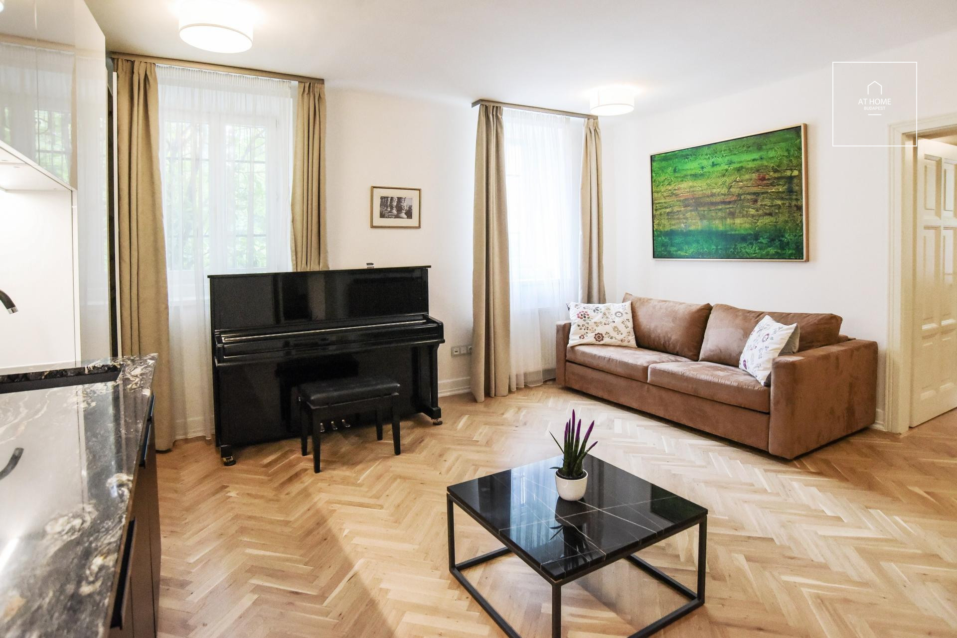 Stunning apartment for rent Budapest II. district, Rózsadomb