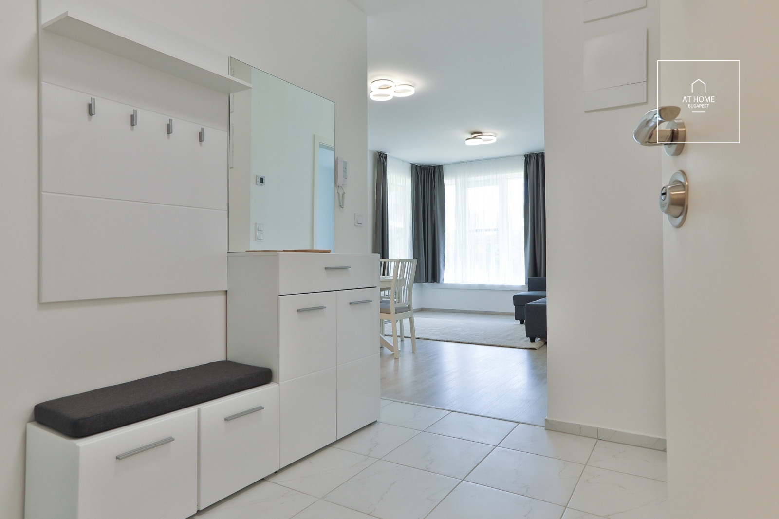 Newly built apartment for rent Budapest III. district Waterfront City
