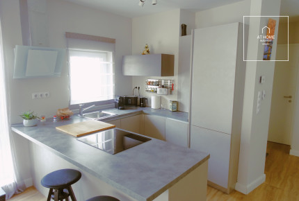 Exkluzív legfelső emeleti 2 hálószobás lakás az V. kerületben