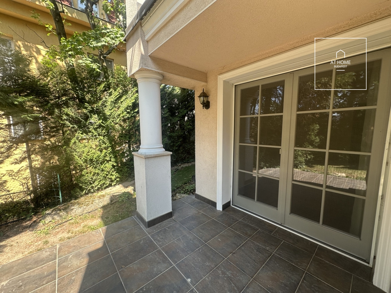 Elegant apartment with garden for rent Budapest II. district, Törökvész