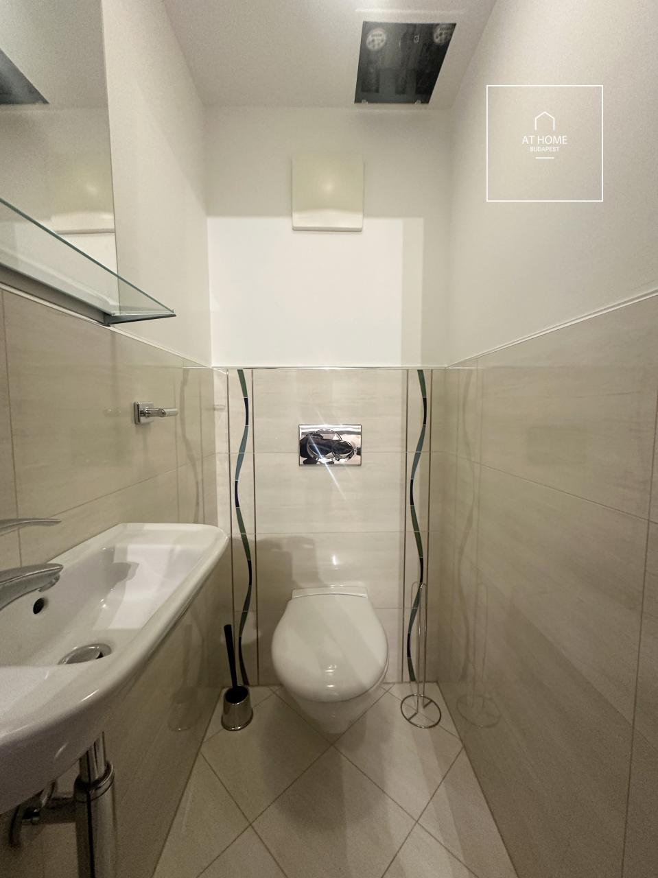 Elegant apartment with garden for rent Budapest II. district, Törökvész