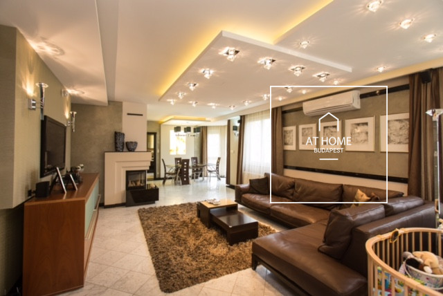 Ground-floor 150 m² apartment with garden access and terrace in Törökvész, District II