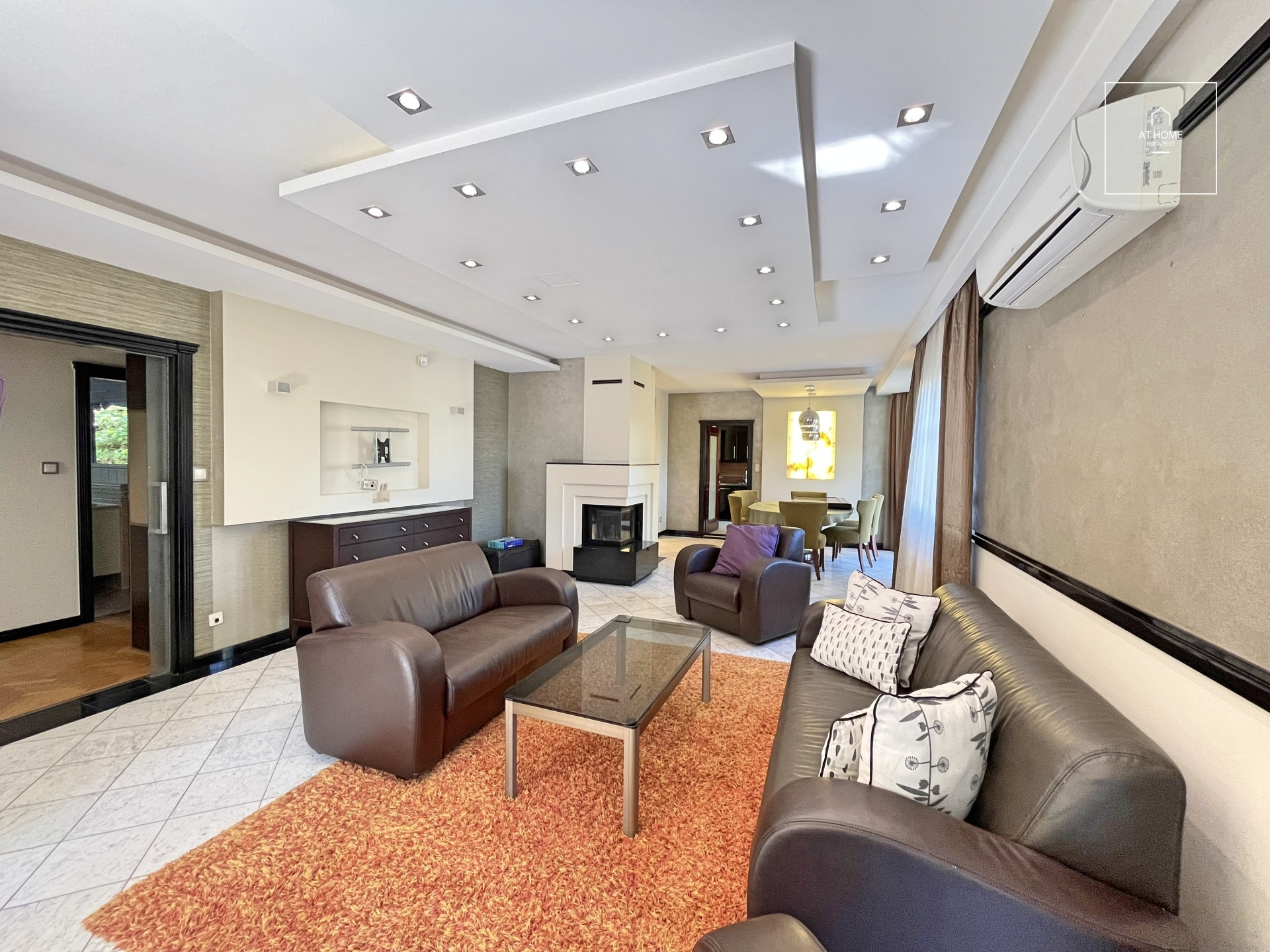 Ground-floor 150 m² apartment with garden access and terrace in Törökvész, District II