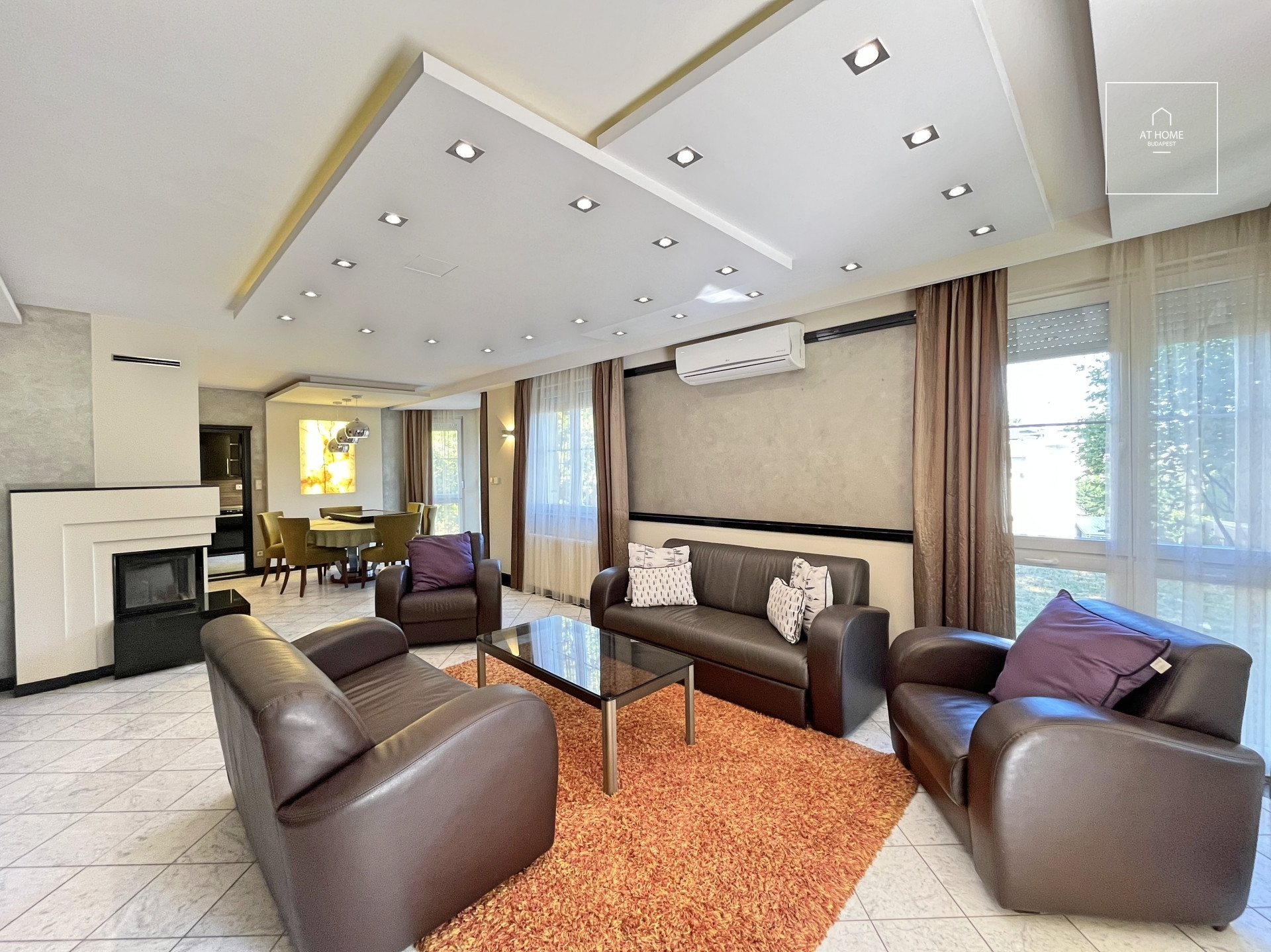 Ground-floor 150 m² apartment with garden access and terrace in Törökvész, District II