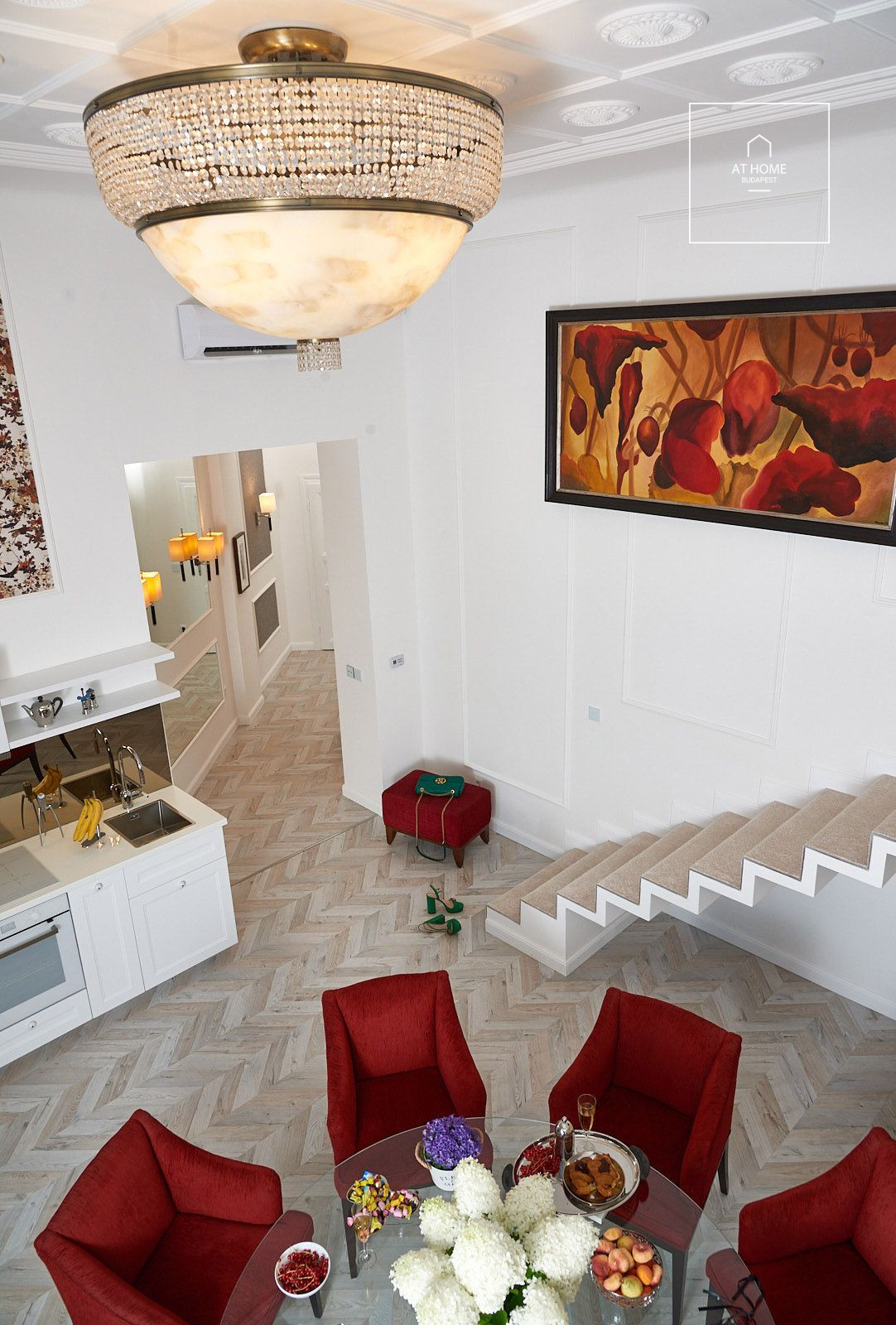 Elegant duplex apartment for rent Budapest VI. district, Terézváros