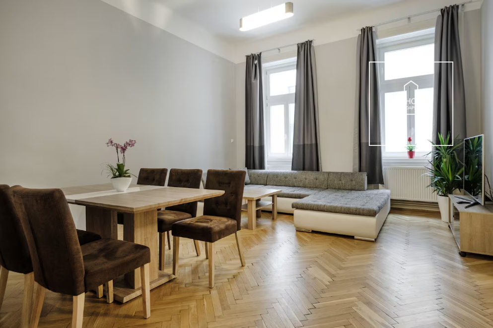 Modern belvárosi lakás 2 hálószobával a VI. kerületben