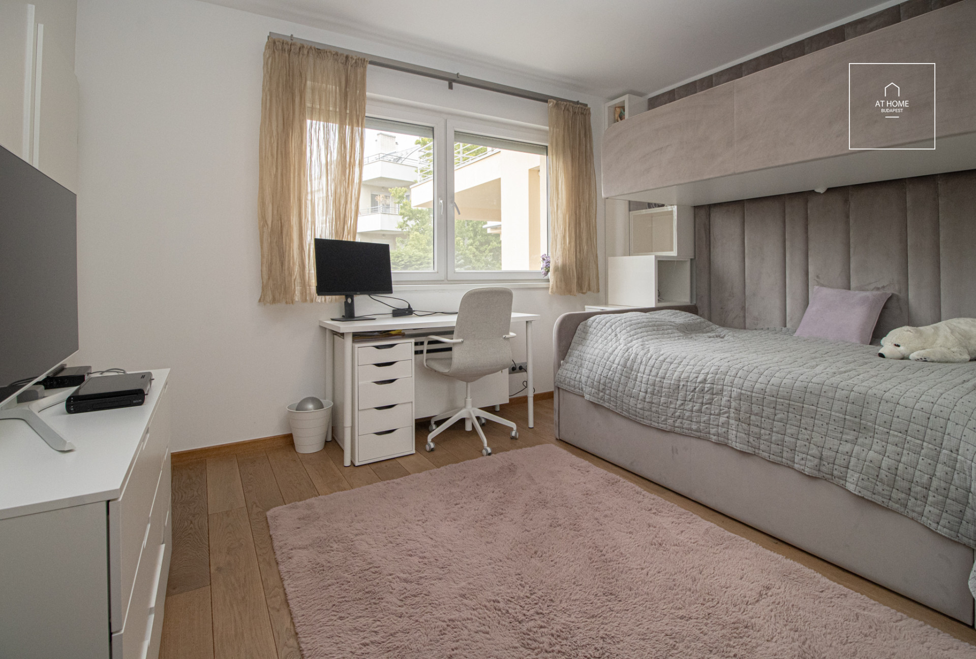 Panoramic, sunny  premium apartment available for rent in the 2nd district of Budapest, in Törökvész.