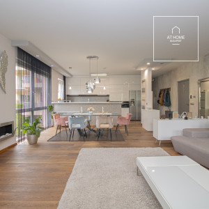 Panoramic, sunny  premium apartment available for rent in the 2nd district of Budapest, in Törökvész.